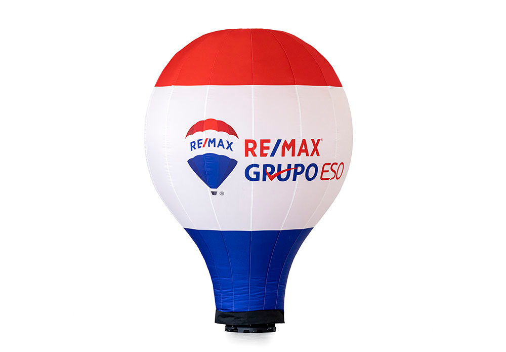 Sprzedam nadmuchiwane balony na ogrzane powietrze Remax-Mini. Zamów mini nadmuchiwane balony na ogrzane powietrze z nadmuchiwaną repliką produktu już teraz online w JB Dmuchańce Polska